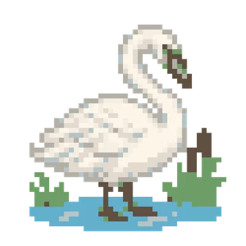 Swan Curved Neck — Pet Friends patterns