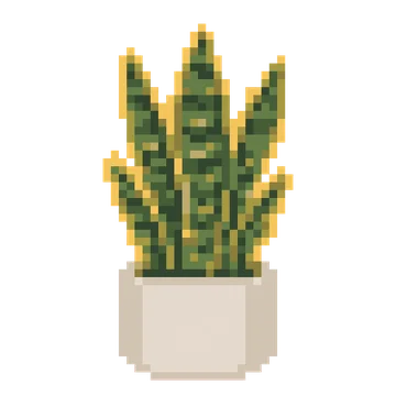 Snake Plant Pot — Plants & Nature patterns
