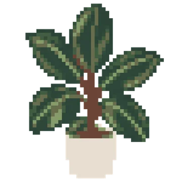 Rubber Plant — Plants & Nature patterns
