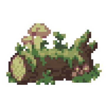 Mossy Log — Plants & Nature patterns