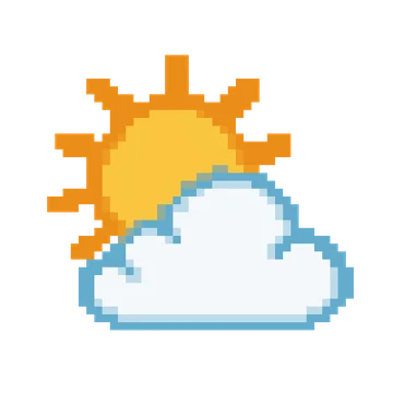 Sun behind Cloud — Plants & Nature patterns