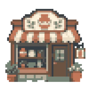 Pottery Studio Shop — Tiny Town & Transport patterns