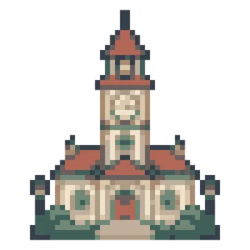 Town Clock Tower — Tiny Town & Transport patterns