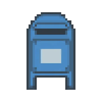 Street Mailbox — Tiny Town & Transport patterns
