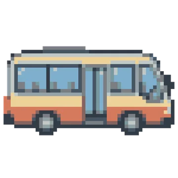 City Minibus — Tiny Town & Transport patterns