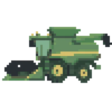 Combine Harvester — Tiny Town & Transport patterns