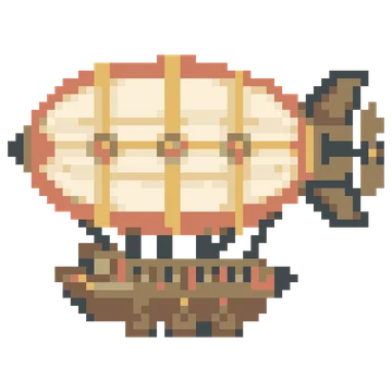 Cargo Airship — Tiny Town & Transport patterns