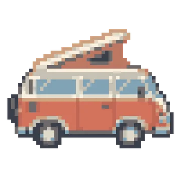 Camper Van — Tiny Town & Transport patterns