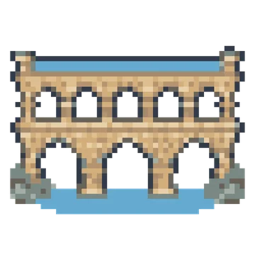 Stone Aqueduct — Tiny Town & Transport patterns