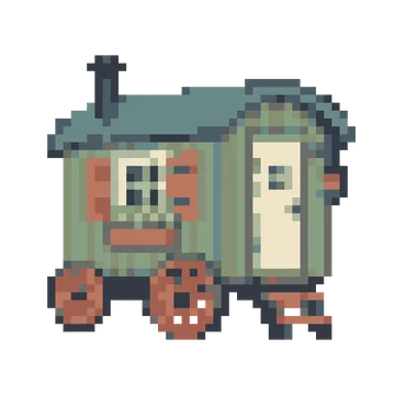 Shepherd Hut — Tiny Town & Transport patterns