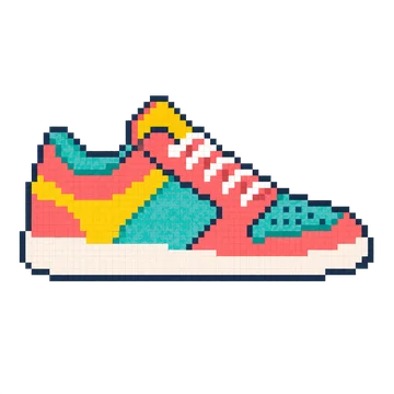 Colorful Sneaker — Trendy Life patterns