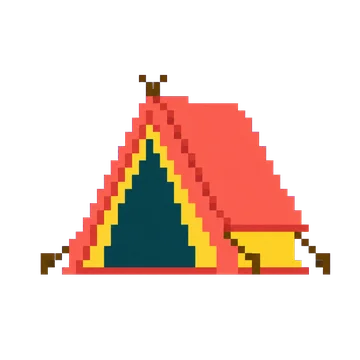 Camping Tent — Trendy Life patterns
