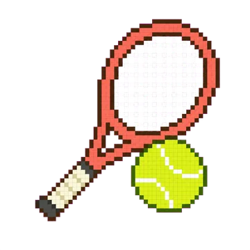 Tennis Racket — Trendy Life patterns